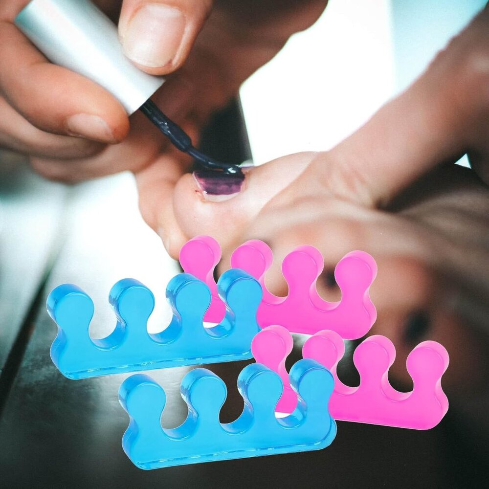 Toe Separators for Women,Toe Spacers for Women,Repeatable Washable Toe Separator